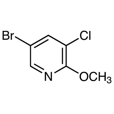 5-Bromo-3-chloro-2-methoxypyridine&gt;98.0%(GC)1g