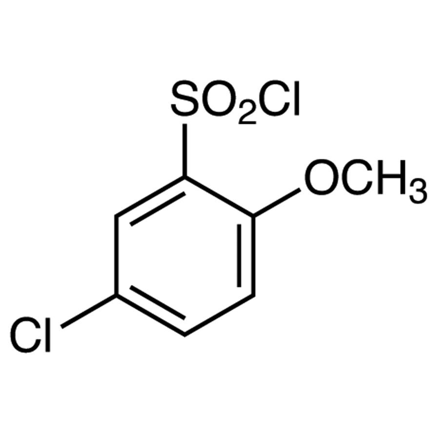 5-Chloro-2-methoxybenzenesulfonyl Chloride&gt;95.0%(GC)(T)5g