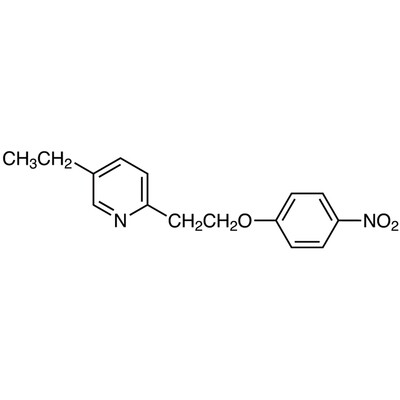 5-Ethyl-2-[2-(4-nitrophenoxy)ethyl]pyridine&gt;98.0%(GC)25g