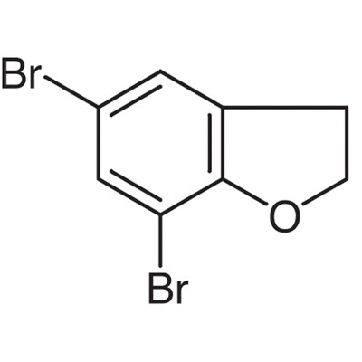 5,7-Dibromo-2,3-dihydrobenzofuran&gt;97.0%(GC)5g