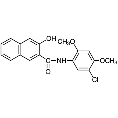 5&#39;-Chloro-3-hydroxy-2&#39;,4&#39;-dimethoxy-2-naphthanilide&gt;98.0%(HPLC)(N)25g