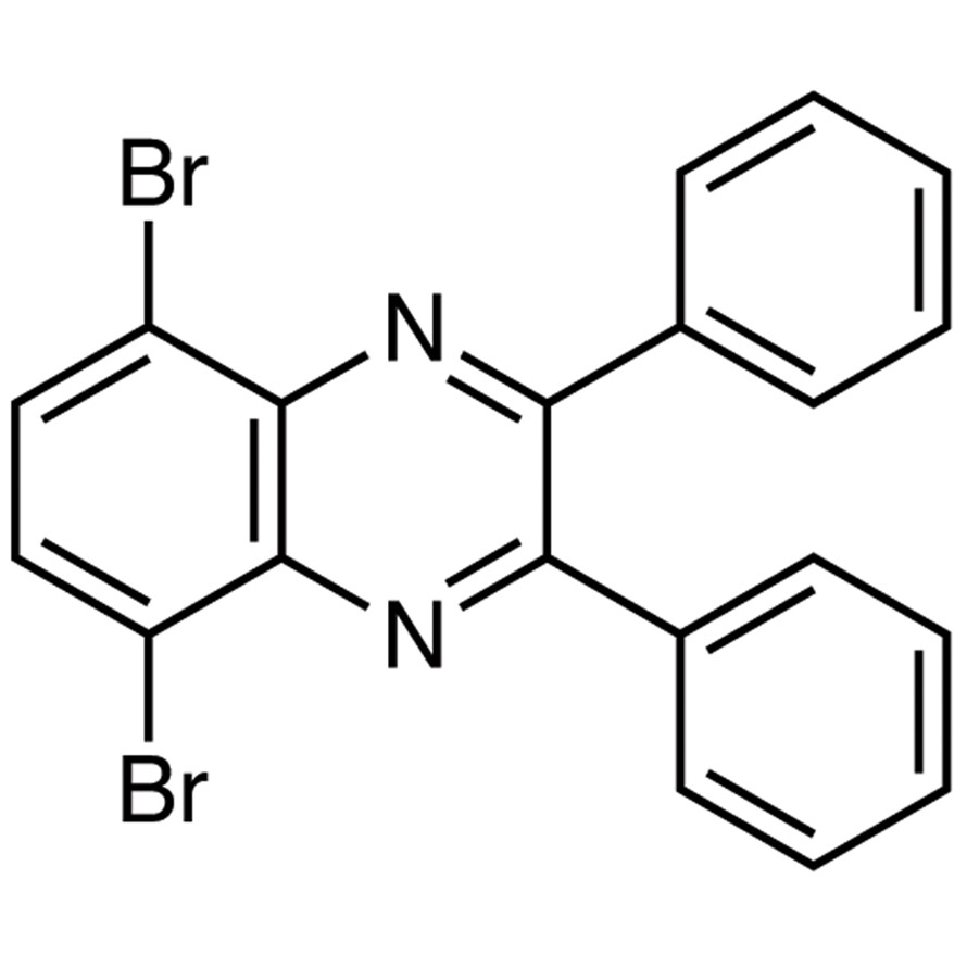 5,8-Dibromo-2,3-diphenylquinoxaline&gt;98.0%(HPLC)(N)200mg