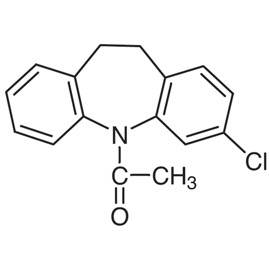 5-Acetyl-3-chloro-10,11-dihydrodibenzo[b,f]azepine&gt;98.0%(GC)(N)25g