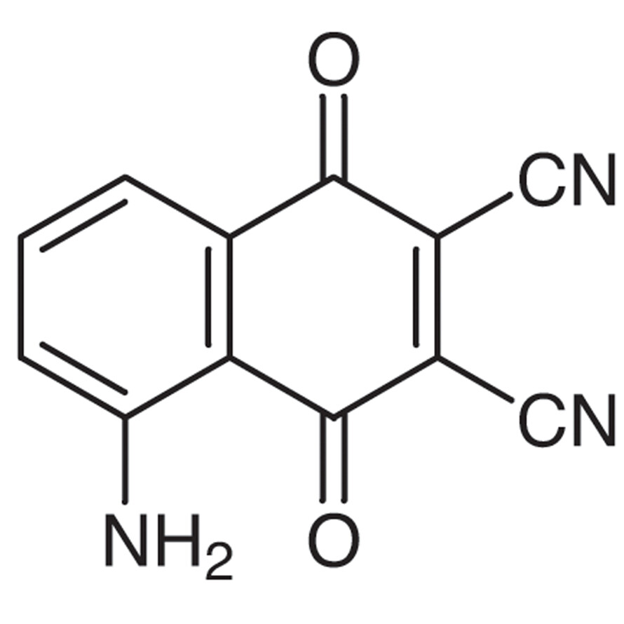 5-Amino-2,3-dicyano-1,4-naphthoquinone&gt;97.0%(HPLC)(N)1g