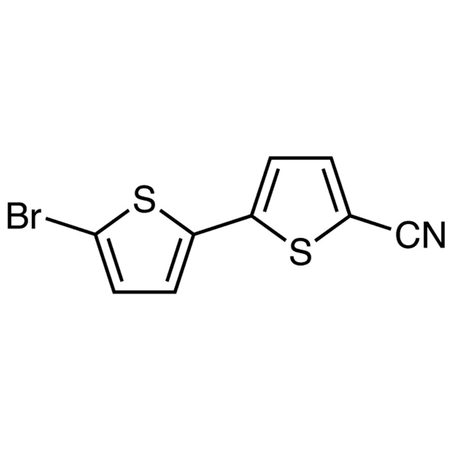 5'-Bromo-[2,2'-bithiophene]-5-carbonitrile>98.0%(GC)200mg