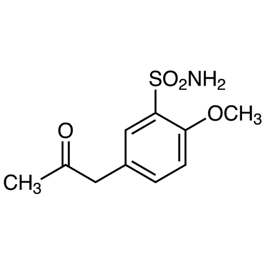 5-Acetonyl-2-methoxybenzenesulfonamide>98.0%(HPLC)(N)5g