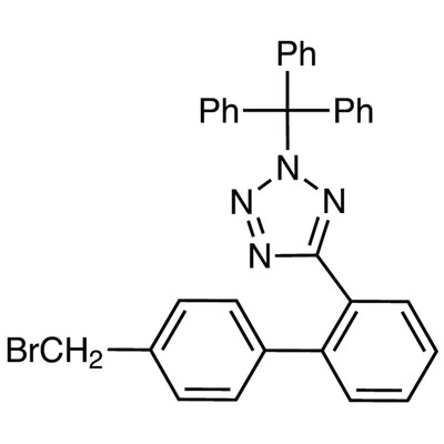 5-[4&#39;-(Bromomethyl)-1,1&#39;-biphenyl-2-yl]-2-triphenylmethyl-2H-tetrazole&gt;98.0%(HPLC)(T)5g