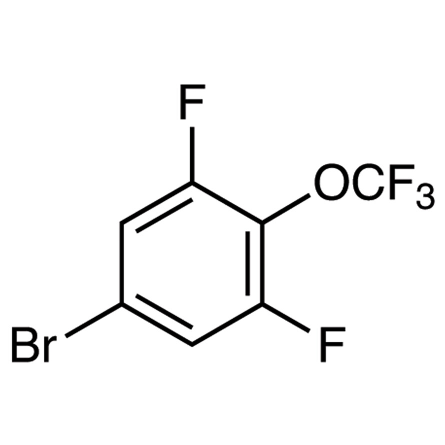 5-Bromo-1,3-difluoro-2-(trifluoromethoxy)benzene&gt;98.0%(GC)1g