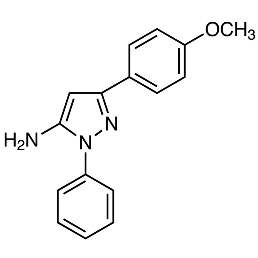5-Amino-3-(4-methoxyphenyl)-1-phenylpyrazole&gt;98.0%(HPLC)(T)5g