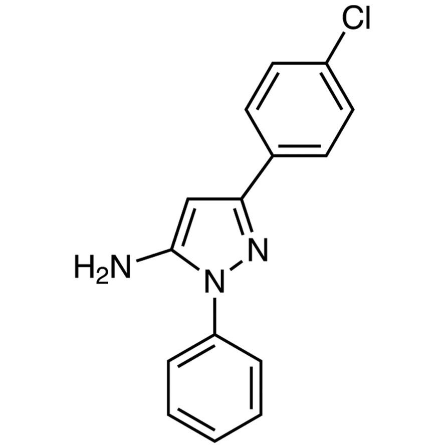 5-Amino-3-(4-chlorophenyl)-1-phenylpyrazole>98.0%(HPLC)(T)5g