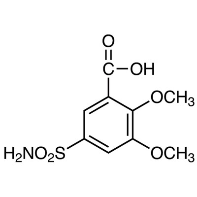 5-(Aminosulfonyl)-2,3-dimethoxybenzoic Acid&gt;98.0%(HPLC)(T)25g