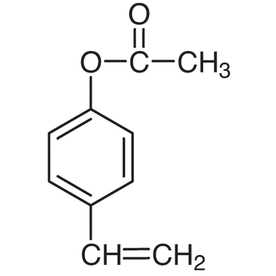 4-Vinylphenyl Acetate (stabilized with TBC)&gt;98.0%(GC)5g