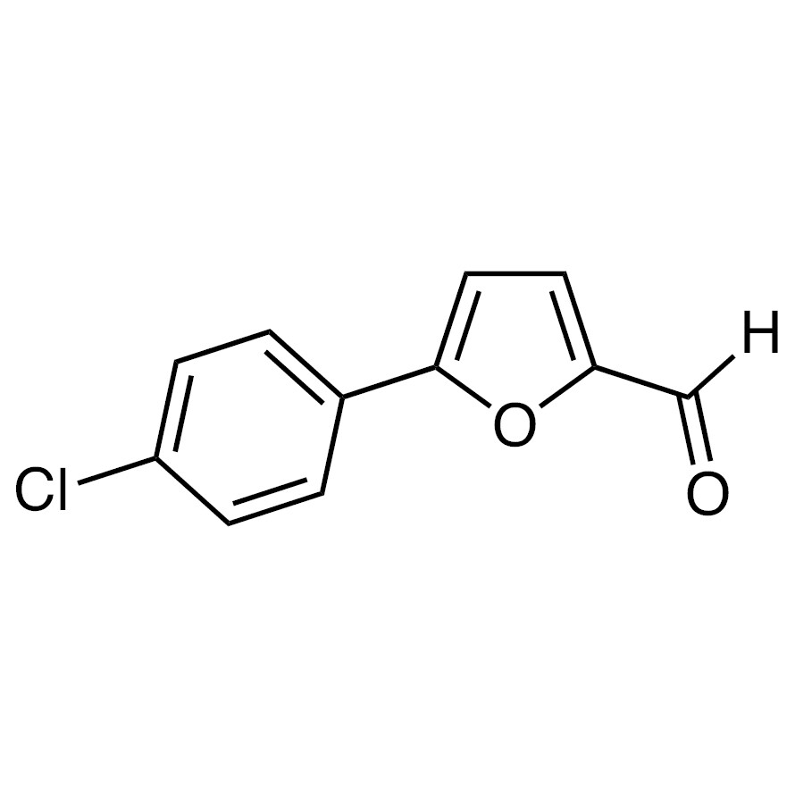 5-(4-Chlorophenyl)-2-furaldehyde&gt;98.0%(GC)5g
