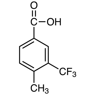 4-Methyl-3-(trifluoromethyl)benzoic Acid&gt;98.0%(GC)(T)1g