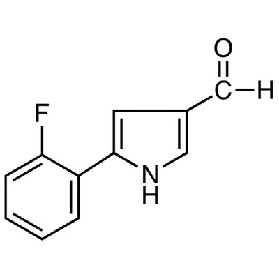5-(2-Fluorophenyl)pyrrole-3-carboxaldehyde&gt;98.0%(GC)1g