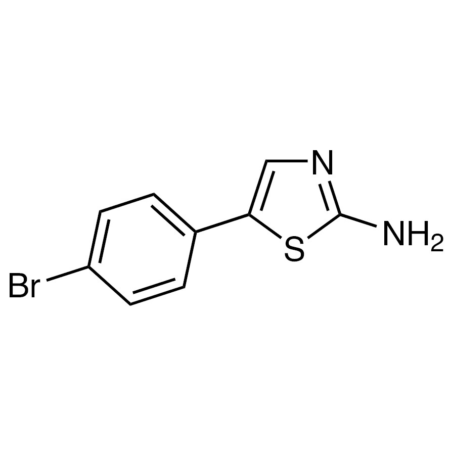 5-(4-Bromophenyl)thiazol-2-amine>98.0%(HPLC)100mg