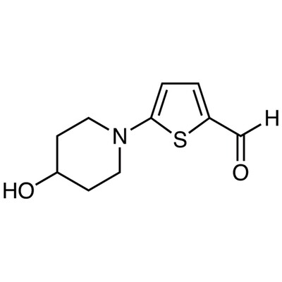 5-(4-Hydroxypiperidin-1-yl)thiophene-2-carboxaldehyde&gt;98.0%(GC)1g