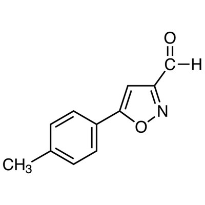 5-(p-Tolyl)isoxazole-3-carboxaldehyde&gt;98.0%(GC)1g