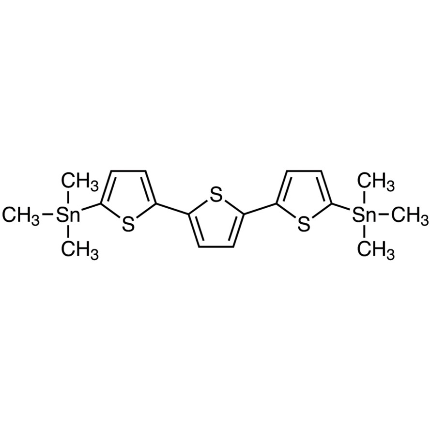 5,5''-Bis(trimethylstannyl)-2,2':5',2''-terthiophene>98.0%(HPLC)200mg