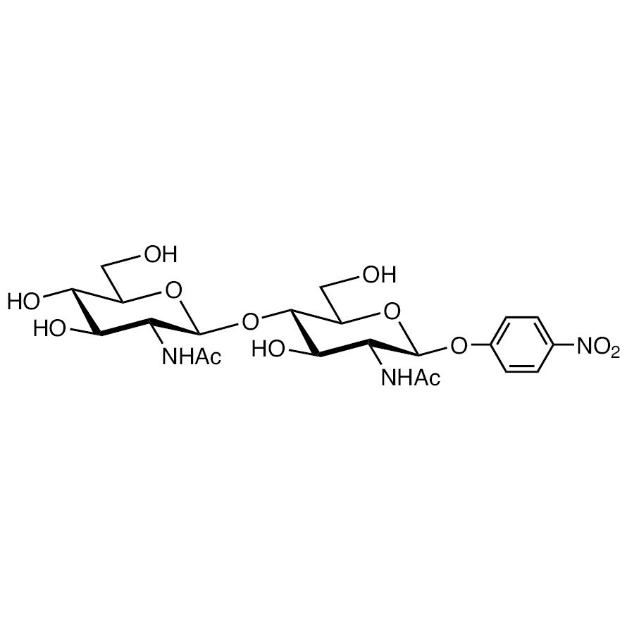 4-Nitrophenyl N,N'-Diacetyl-beta-D-chitobioside>98.0%(HPLC)10mg