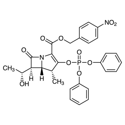 4-Nitrobenzyl (4R,5S,6S)-3-[(Diphenylphosphono)oxy]-6-[(R)-1-hydroxyethyl]-4-methyl-7-oxo-1-azabicyclo[3.2.0]hept-2-ene-2-carboxylate&gt;98.0%(HPLC)(T)25g