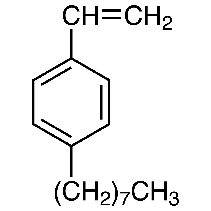 4-n-Octylstyrene (stabilized with TBC)&gt;95.0%(GC)5g