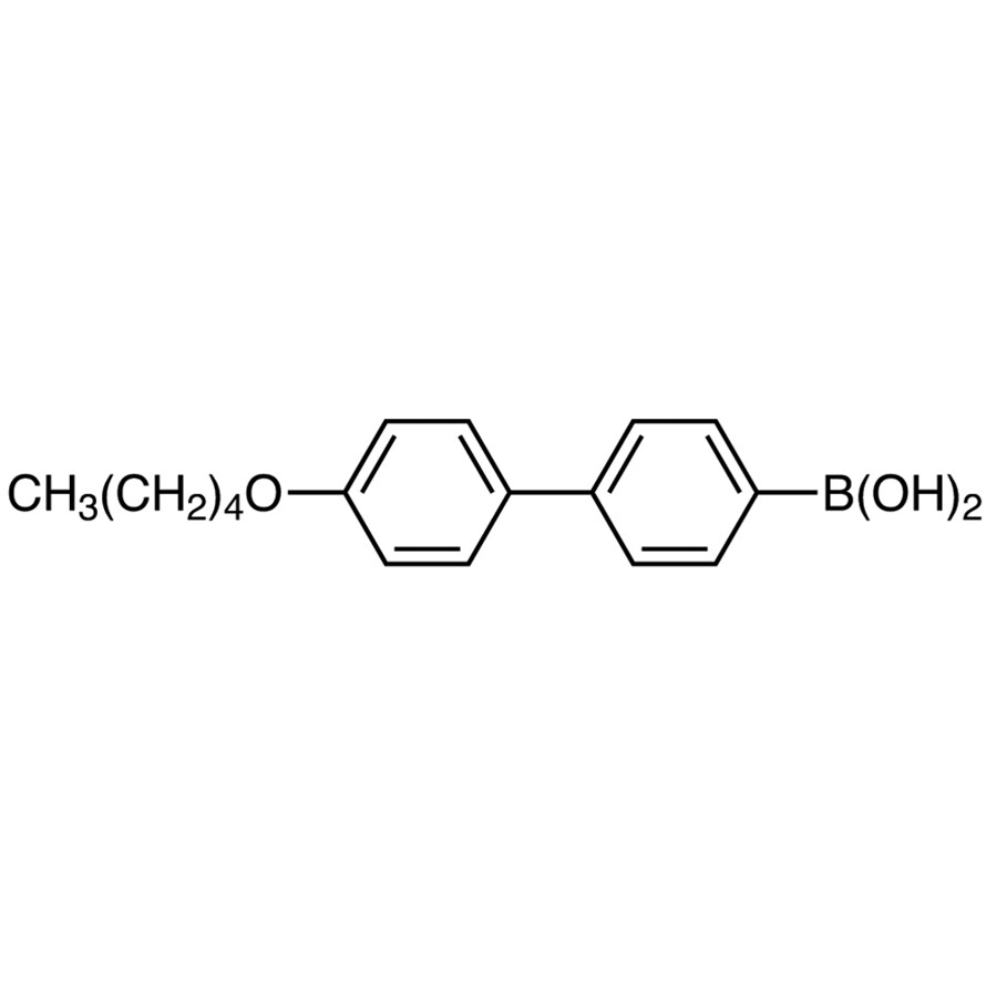 4&#39;-Pentyloxybiphenyl-4-boronic Acid (contains varying amounts of Anhydride)5g