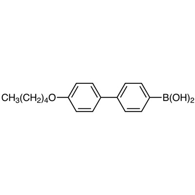 4&#39;-Pentyloxybiphenyl-4-boronic Acid (contains varying amounts of Anhydride)5g