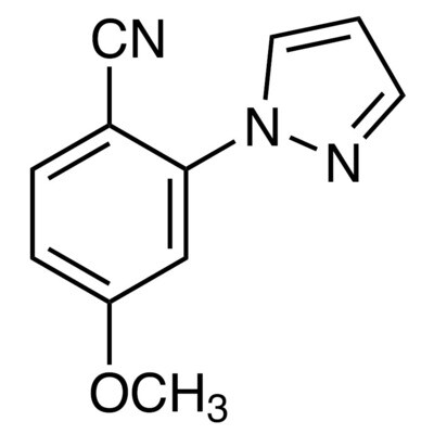 4-Methoxy-2-(1H-pyrazol-1-yl)benzonitrile&gt;95.0%(GC)1g