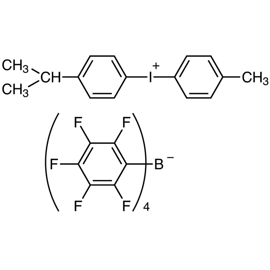 4-Isopropyl-4&#39;-methyldiphenyliodonium Tetrakis(pentafluorophenyl)borate&gt;98.0%(T)5g