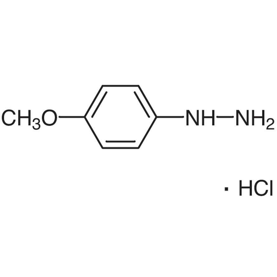 4-Methoxyphenylhydrazine Hydrochloride>98.0%(HPLC)(T)5g