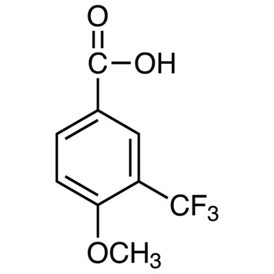 4-Methoxy-3-(trifluoromethyl)benzoic Acid&gt;98.0%(GC)(T)25g