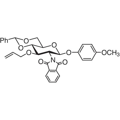 4-Methoxyphenyl 3-O-Allyl-4,6-O-benzylidene-2-deoxy-2-phthalimido-beta-D-glucopyranoside&gt;97.0%(HPLC)1g