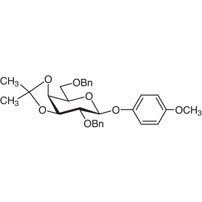 4-Methoxyphenyl 2,6-Di-O-benzyl-3,4-O-isopropylidene-beta-D-galactopyranoside&gt;98.0%(HPLC)5g