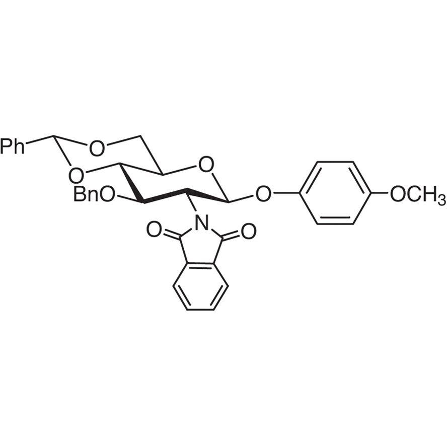 4-Methoxyphenyl 3-O-Benzyl-4,6-O-benzylidene-2-deoxy-2-phthalimido-beta-D-glucopyranoside&gt;98.0%(HPLC)1g