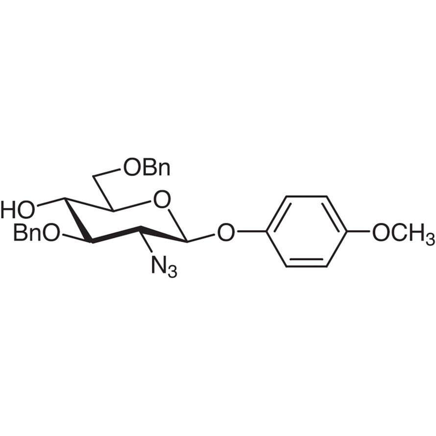 4-Methoxyphenyl 2-Azido-3,6-di-O-benzyl-2-deoxy-beta-D-glucopyranoside&gt;98.0%(NMR)1g