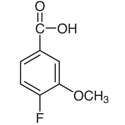 4-Fluoro-3-methoxybenzoic Acid&gt;98.0%(GC)(T)1g