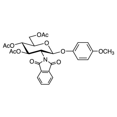 4-Methoxyphenyl 3,4,6-Tri-O-acetyl-2-deoxy-2-phthalimido-beta-D-glucopyranoside&gt;98.0%(HPLC)5g