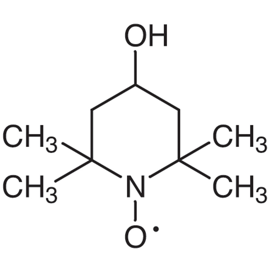 4-Hydroxy-2,2,6,6-tetramethylpiperidine 1-Oxyl Free Radical>98.0%(GC)5g