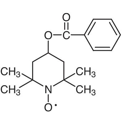4-Hydroxy-2,2,6,6-tetramethylpiperidine 1-Oxyl Benzoate Free Radical [Catalyst for Oxidation]&gt;97.0%(GC)(T)1g