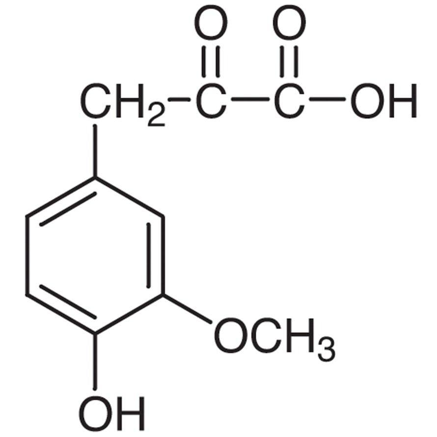 4-Hydroxy-3-methoxyphenylpyruvic Acid&gt;95.0%(GC)100mg
