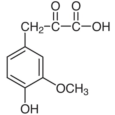 4-Hydroxy-3-methoxyphenylpyruvic Acid&gt;95.0%(GC)100mg
