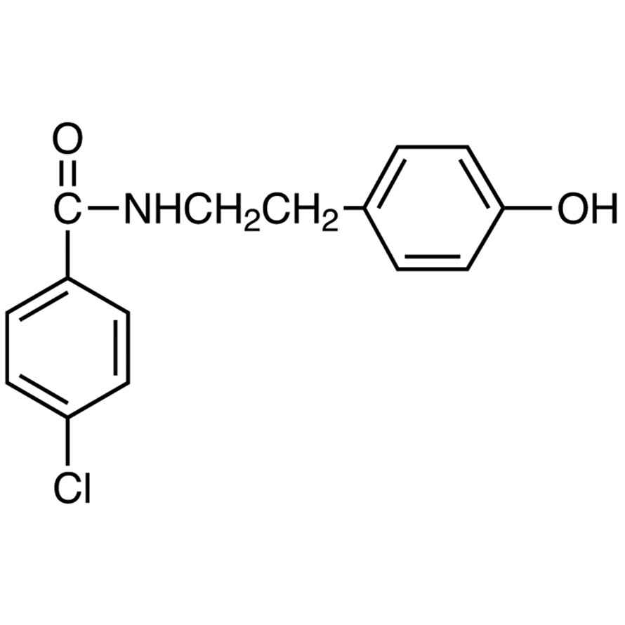 4-Chloro-N-[2-(4-hydroxyphenyl)ethyl]benzamide&gt;98.0%(HPLC)(N)5g