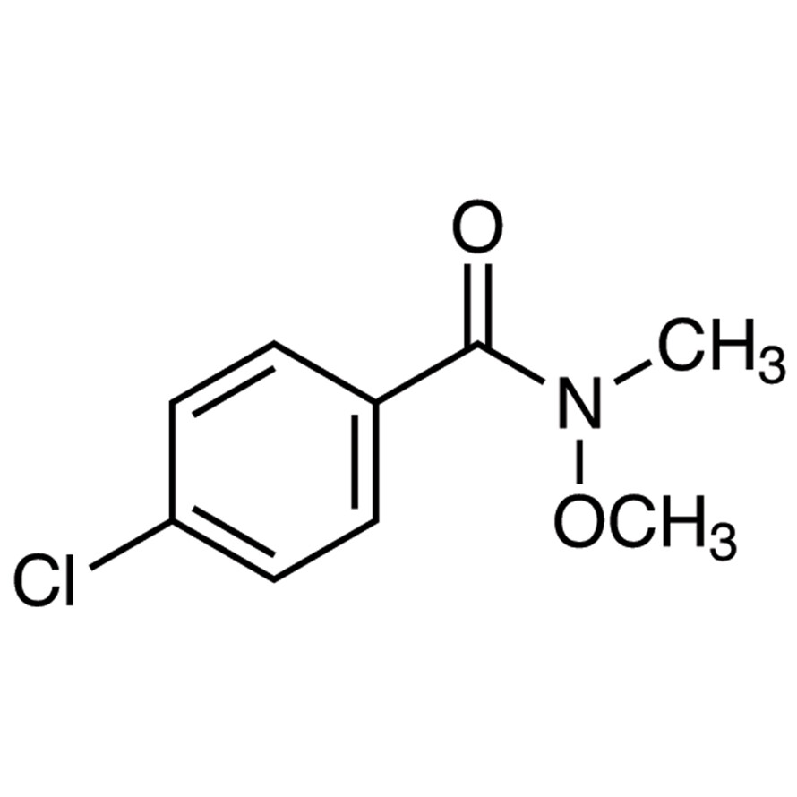 4-Chloro-N-methoxy-N-methylbenzamide>98.0%(GC)25g