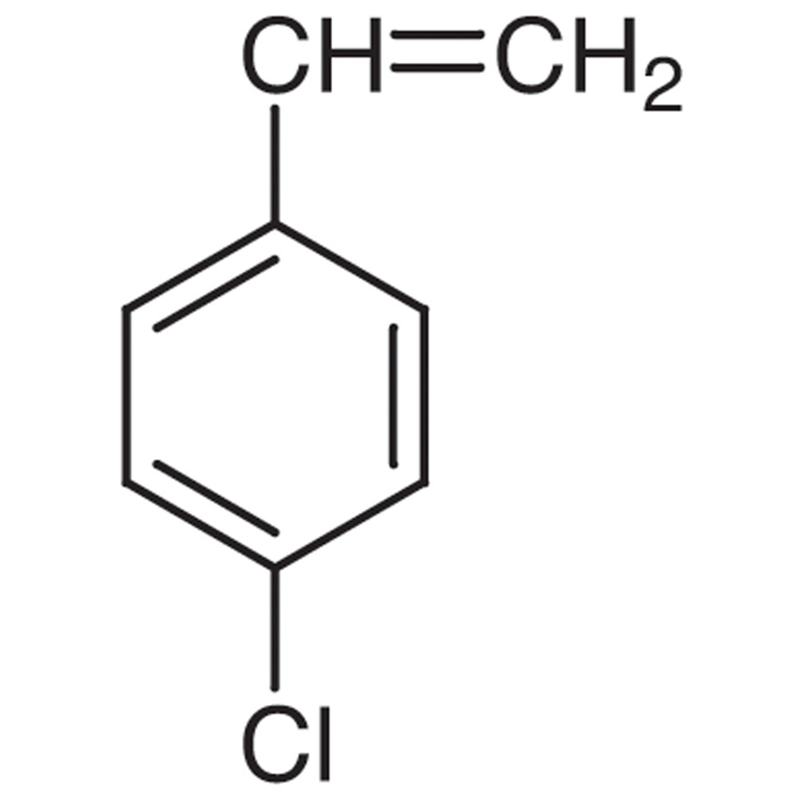 4-Chlorostyrene (stabilized with TBC)>98.0%(GC)25mL