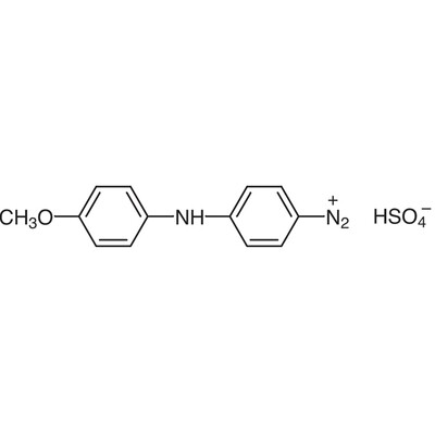 4-Diazo-4&#39;-methoxydiphenylamine Sulfate&gt;98.0%(HPLC)(T)25g
