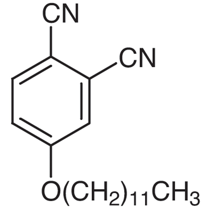 4-Dodecyloxyphthalonitrile>99.0%(GC)5g