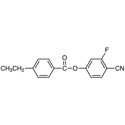 4-Cyano-3-fluorophenyl 4-Ethylbenzoate&gt;98.0%(GC)25g