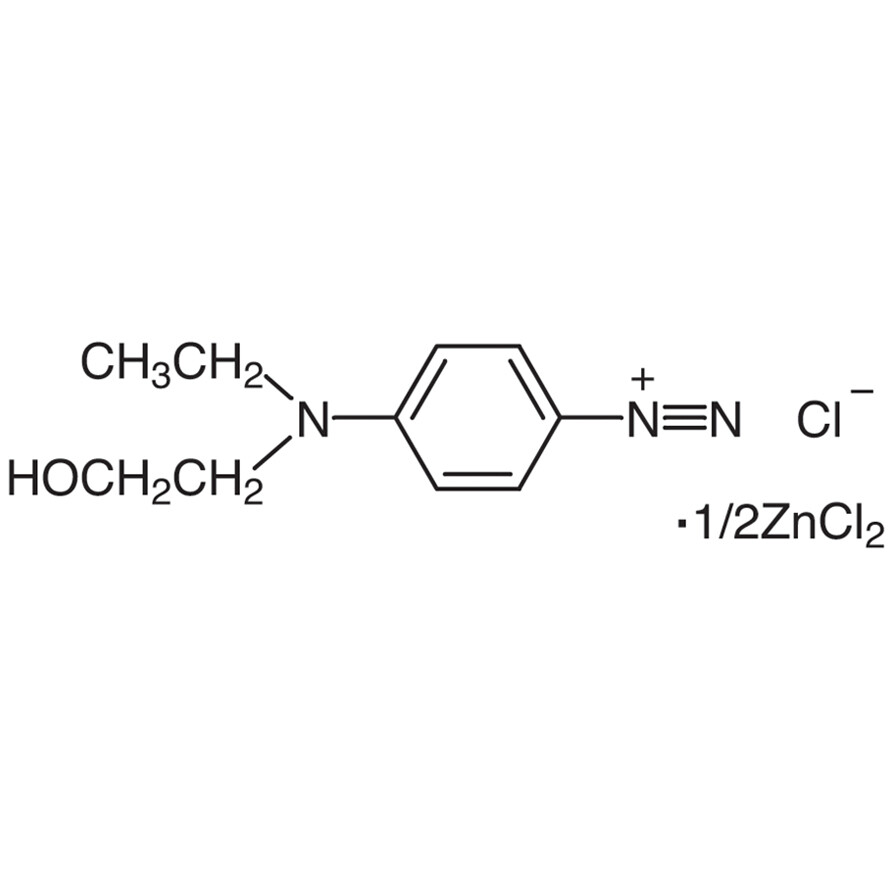 4-Diazo-N-ethyl-N-(2-hydroxyethyl)aniline Chloride Zinc Chloride&gt;94.0%(T)25g