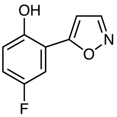 4-Fluoro-2-(5-isoxazolyl)phenol&gt;98.0%(GC)1g